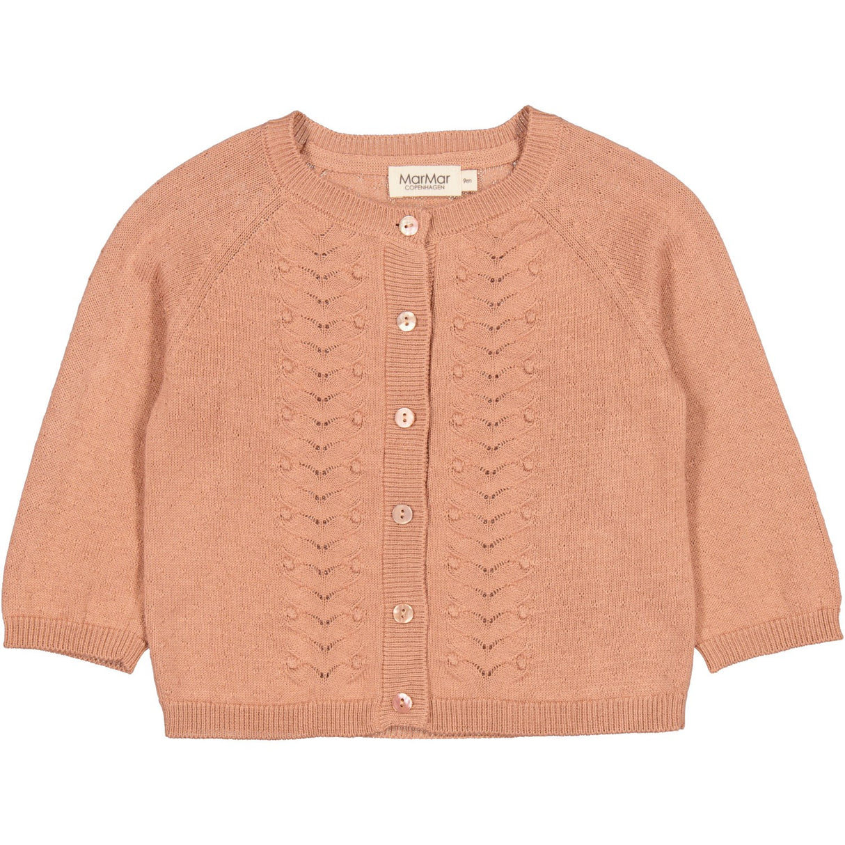 MarMar Modal Mix Rose Brown Totti Strik Cardigan