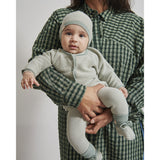 MarMar New Born Modal Mix Dusty Jade Stripe Totti Strik Cardigan