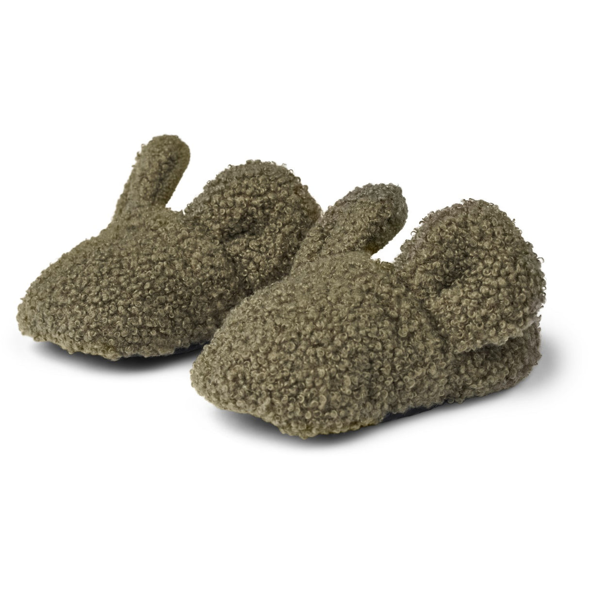 MarMar Bonded Teddy Olive Leaf Abal Fleece Futter