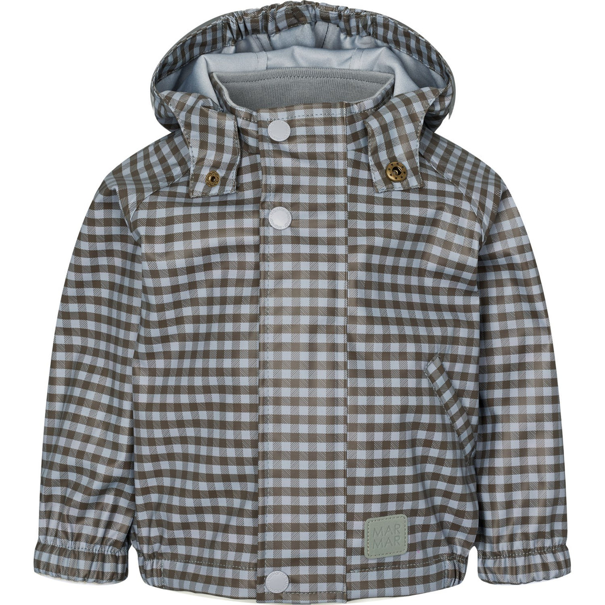 MarMar Rainwear Espresso Check Oddy Regnsæt