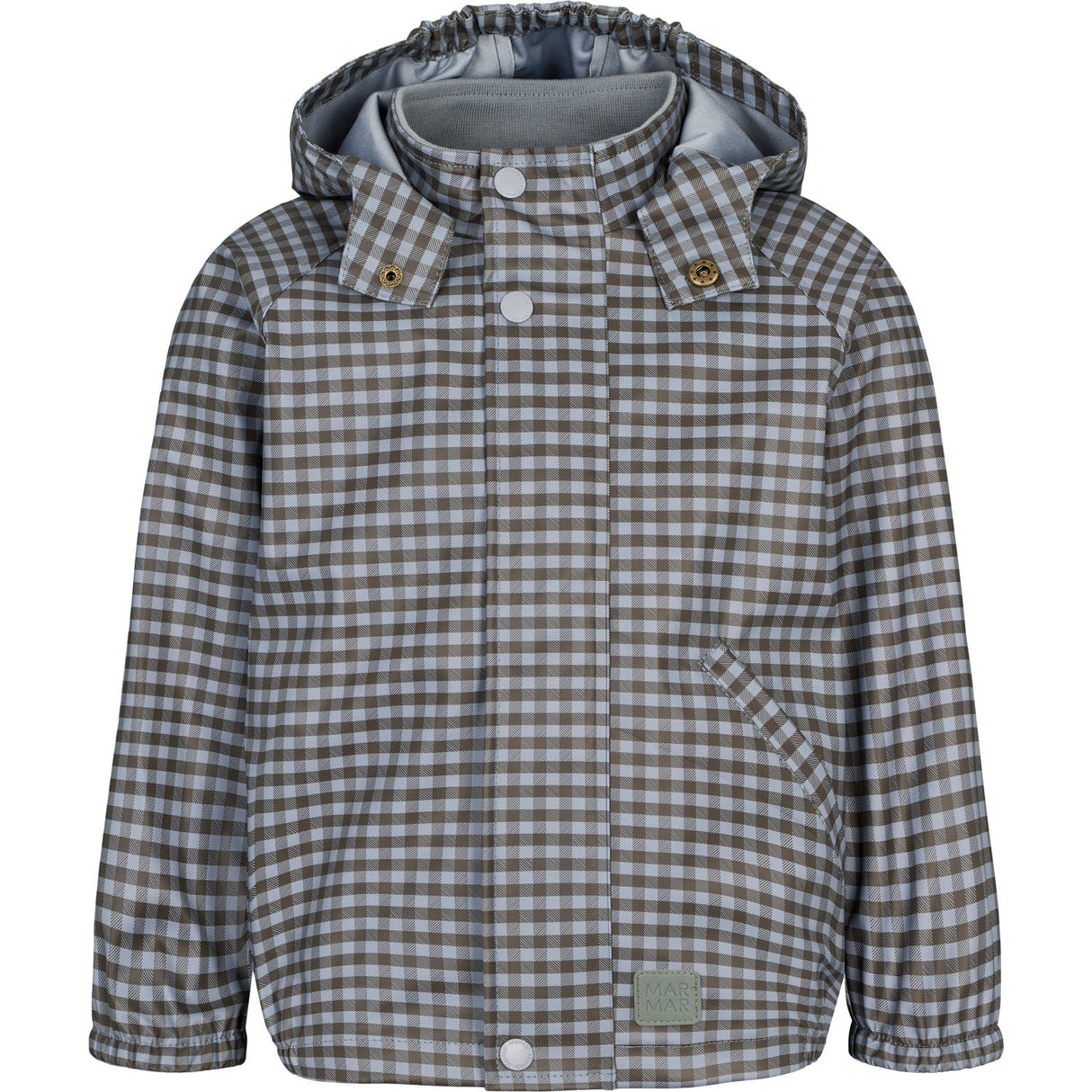 MarMar Rainwear Espresso Check Oddy Regnsæt