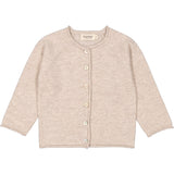 MarMar Cashmere Sand Melange Tamla Strik Cardigan