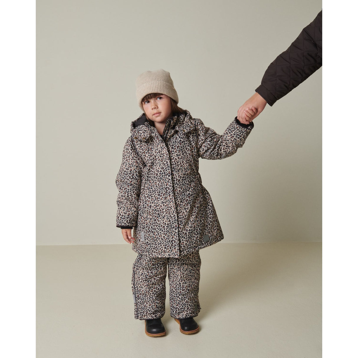 MarMar Technical Outerwear Print Leopard Orla Overtræksbukser