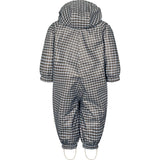 MarMar Rainwear Fleece Espresso Check Orion Regndragt