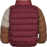 MarMar Vegan Puffer Deep Ruby Block Owe Jakke