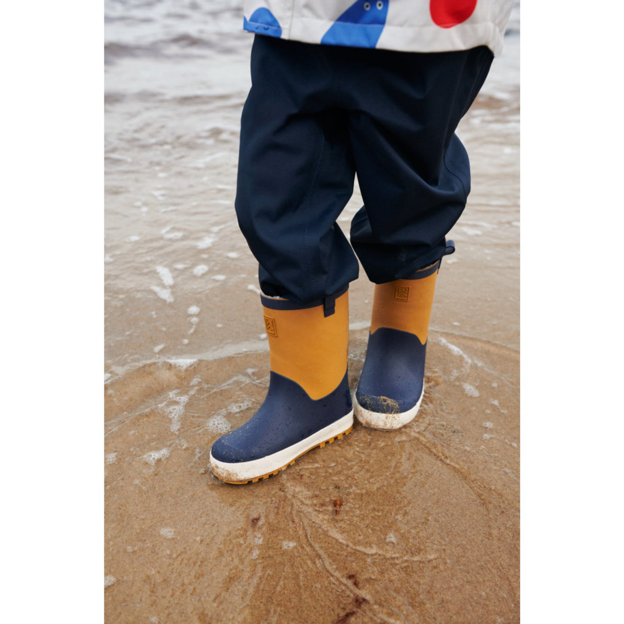 LieWood Classic Navy Multi Mix Sasha Thermo Rainboot 3