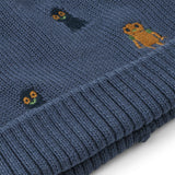 LieWood Robots / Indigo Blue Aster Beanie