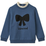 LieWood Bow / Indigo Blue Rakel Sweatshirt