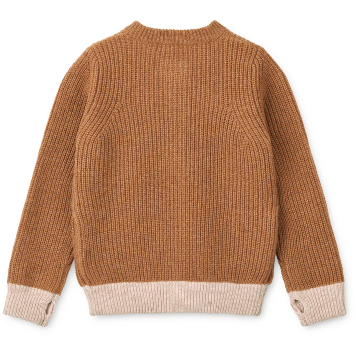 LieWood Golden Caramel Melange Tiago Strik Cardigan