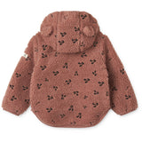 LieWood Cherries / Dark Rosetta Mara Pile Jacket With Ears 4