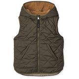 LieWood Army Brown Mix Diana Reversible Vest