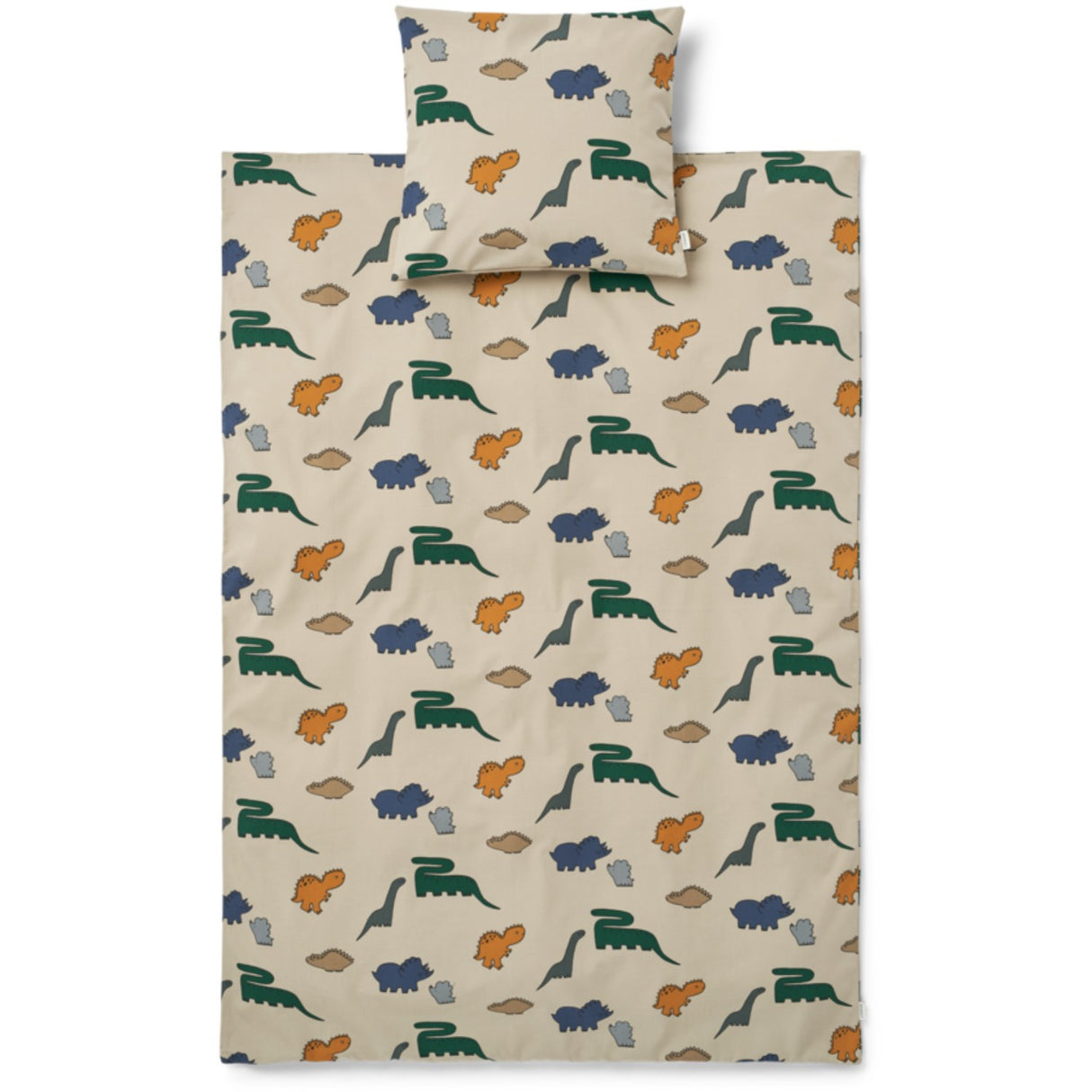 LIEWOOD Dinosaurs / Mist Carl Adult Printed Sengetøj