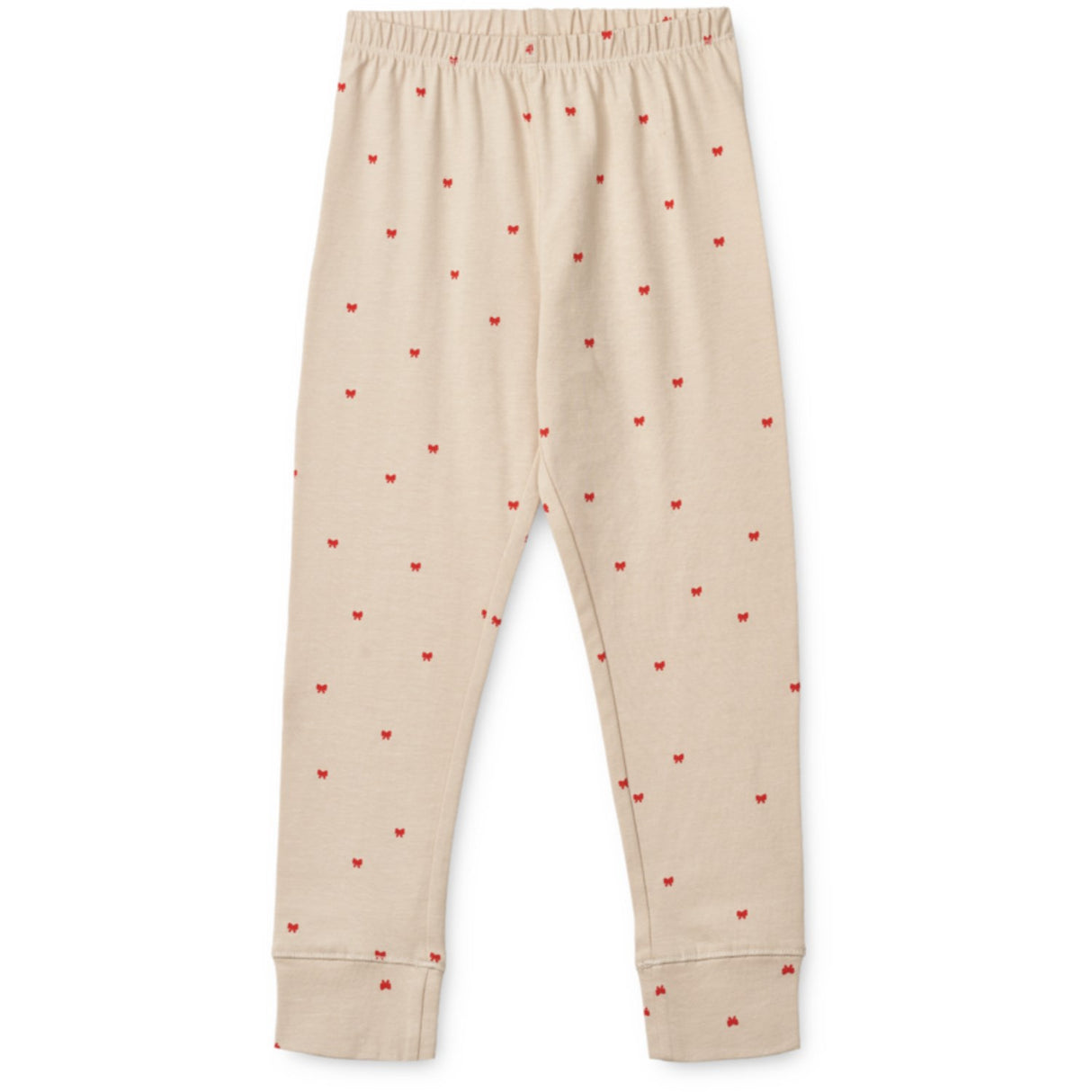 LIEWOOD Holiday Bow Sandy / Apple Red Wilhelm Printed Pyjamas Sæt