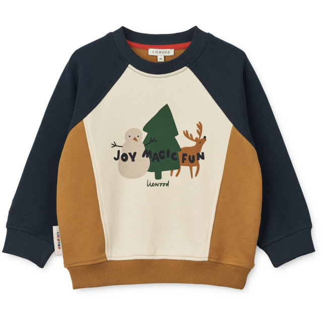 LIEWOOD Holiday Friends / Sandy Aude Placement Sweatshirt