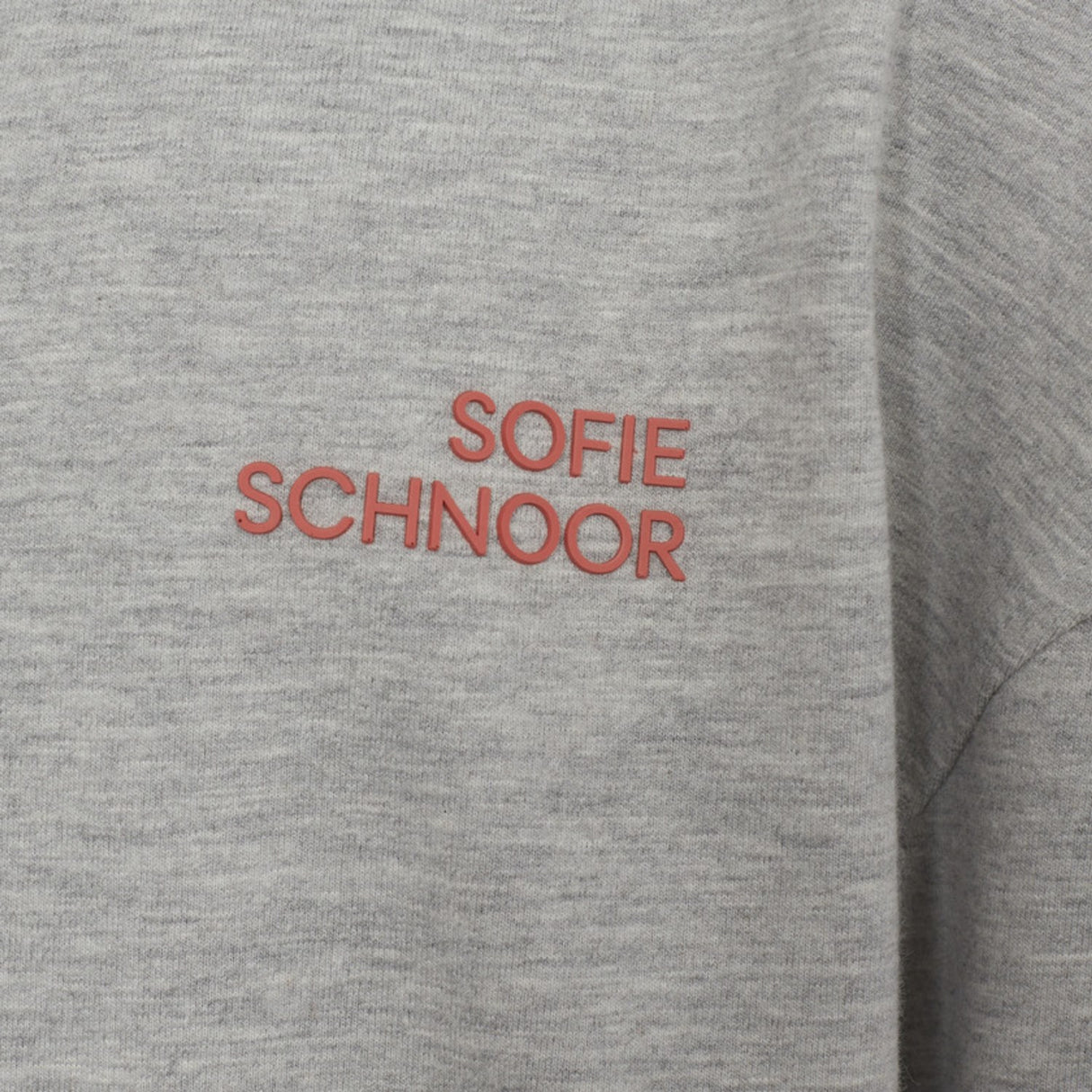 Sofie Schnoor Grey Melange Sweatshirt 2