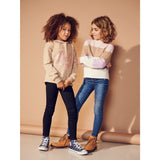 kids ONLY Sepia Rose Sandy Stripe Strik Bluse Noos