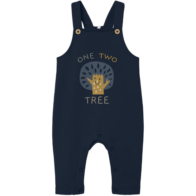 Name It Dark Sapphire Tree Vonne Sweat Overall