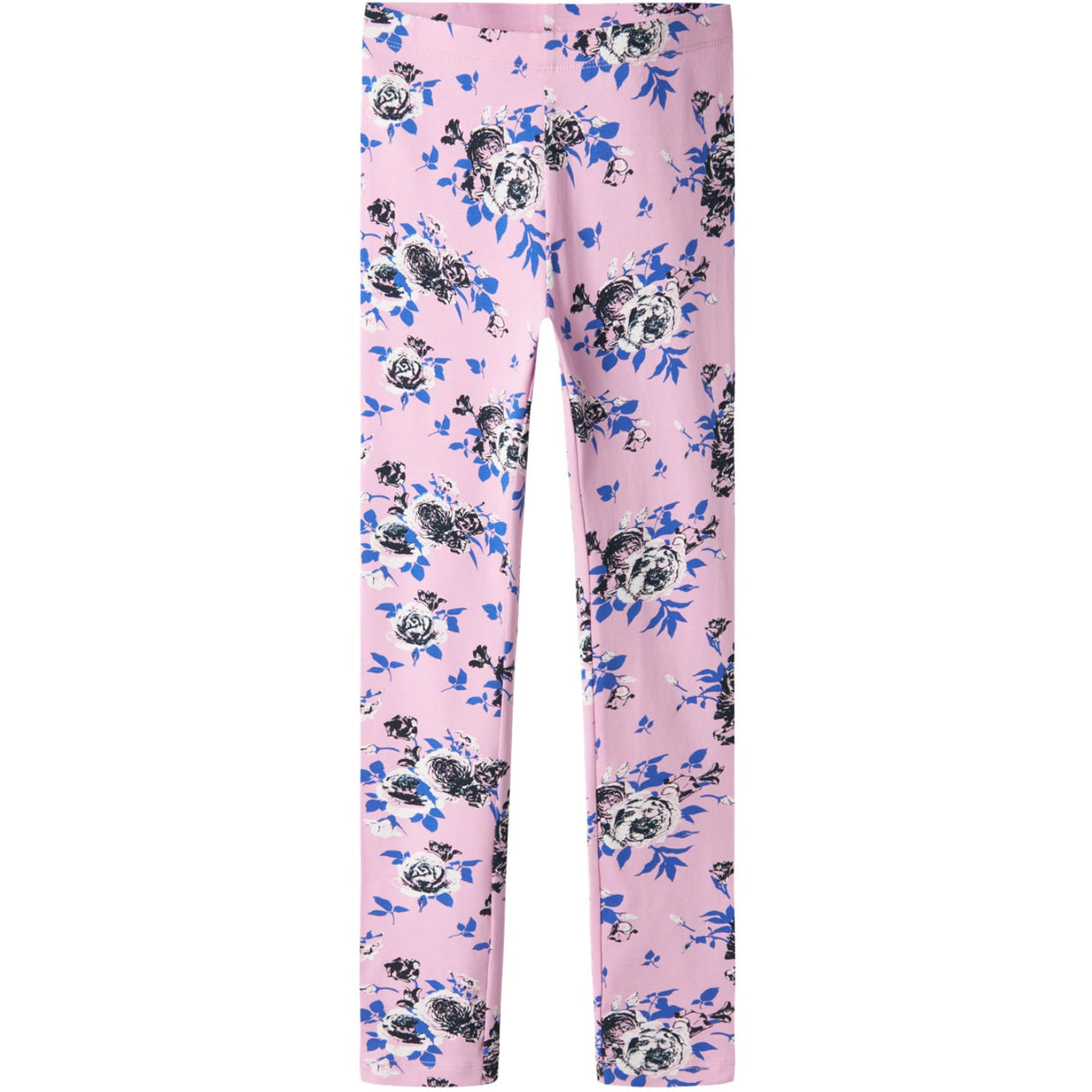 Name It Pastel Lavender Big Flowers Vivian AOP Leggings