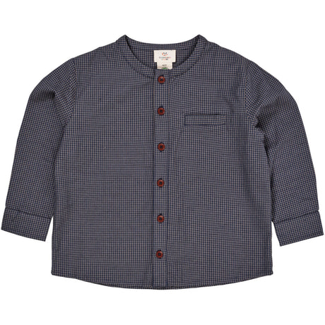 Copenhagen Colors Navy Check Combi Check Skjorte