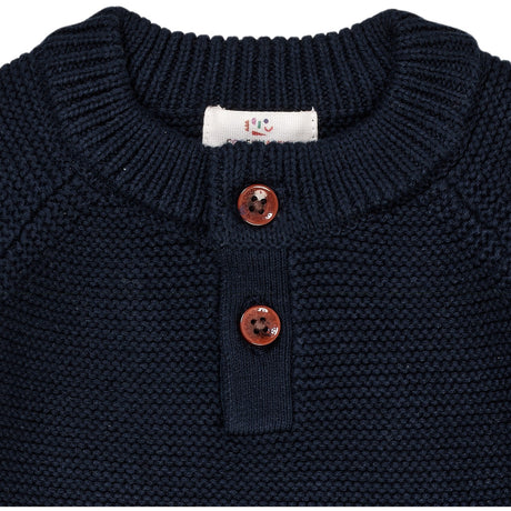 Copenhagen Colors Navy Classic Cotton Baby Full Body