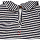 Copenhagen Colors Navy/Cream Stripe Striped Bluse M. Krave