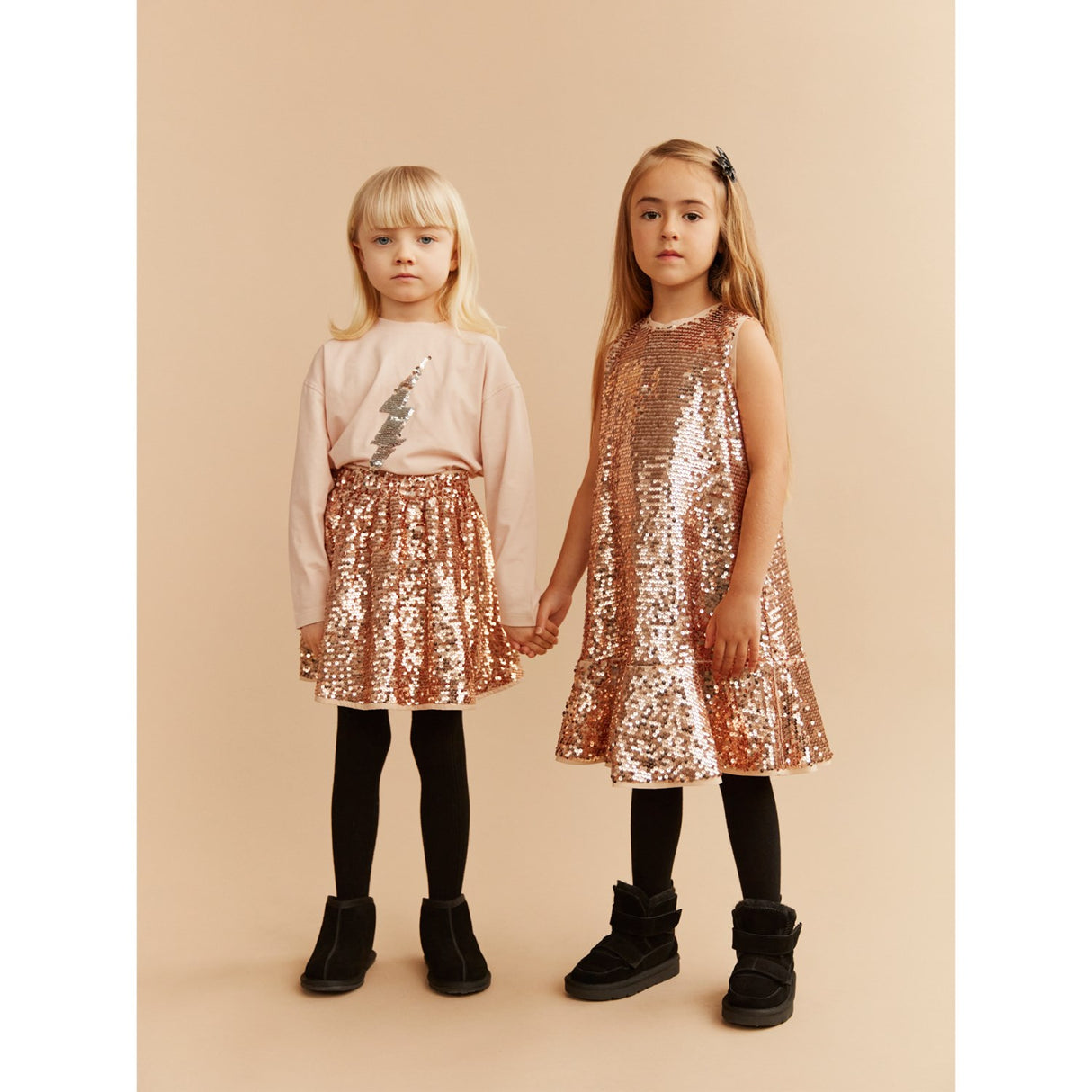 Sofie Schnoor Rose Gold Kjole