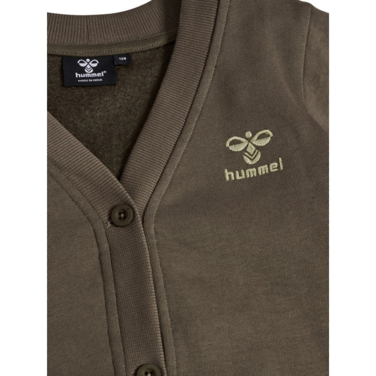 Hummel Major Brown Tone Sweat Cardigan 2