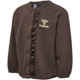 Hummel Chocolate Brown Issa Sweat Cardigan 3