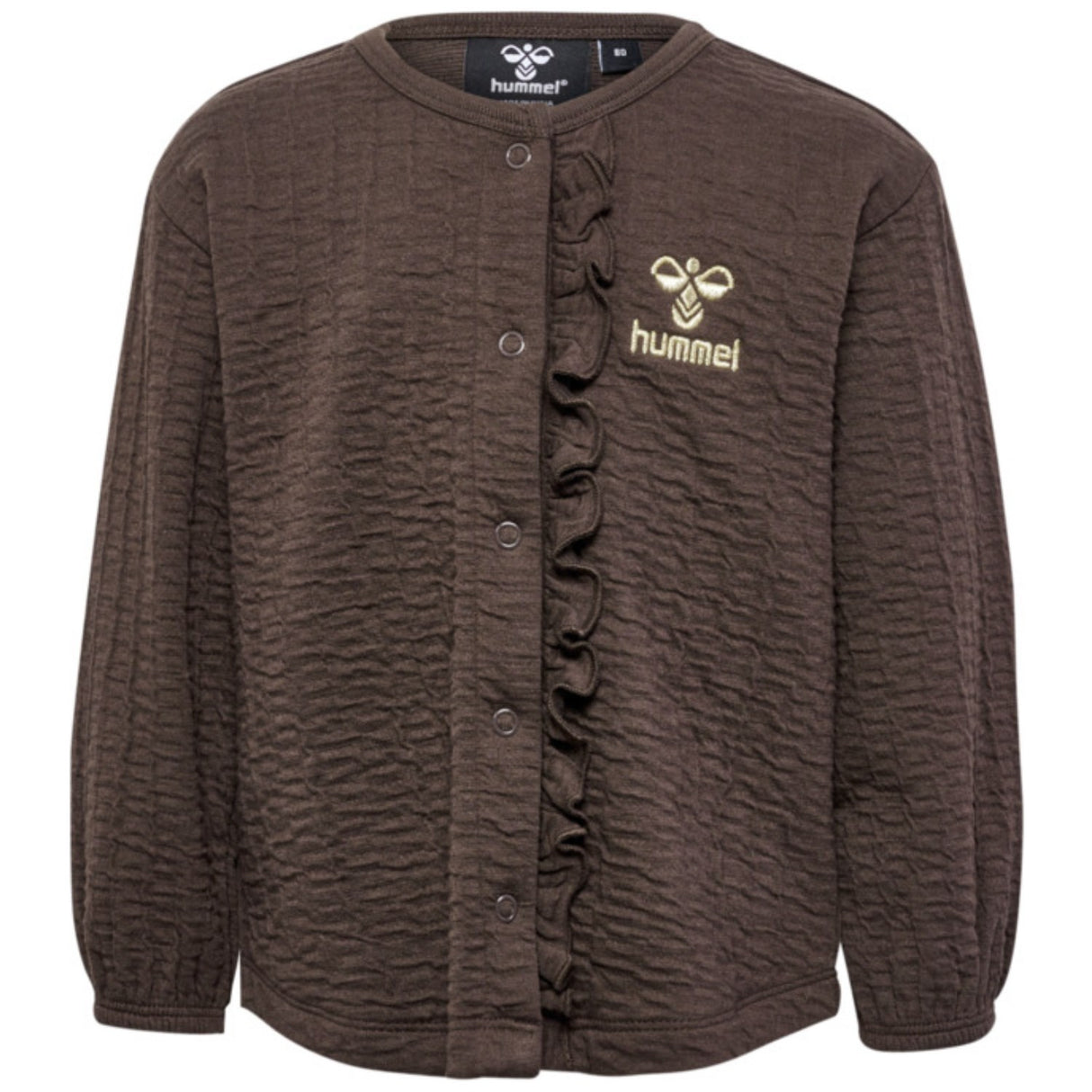 Hummel Chocolate Brown Issa Sweat Cardigan