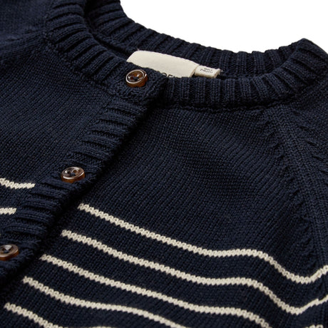 Sofie Schnoor Dark Blue Strik Cardigan