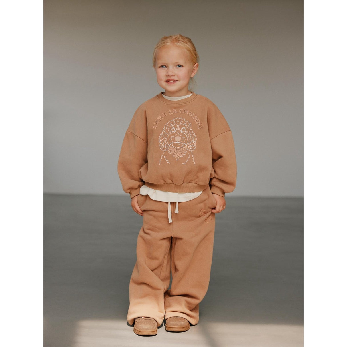 Sofie Schnoor Cashew Brown Sweatshirt