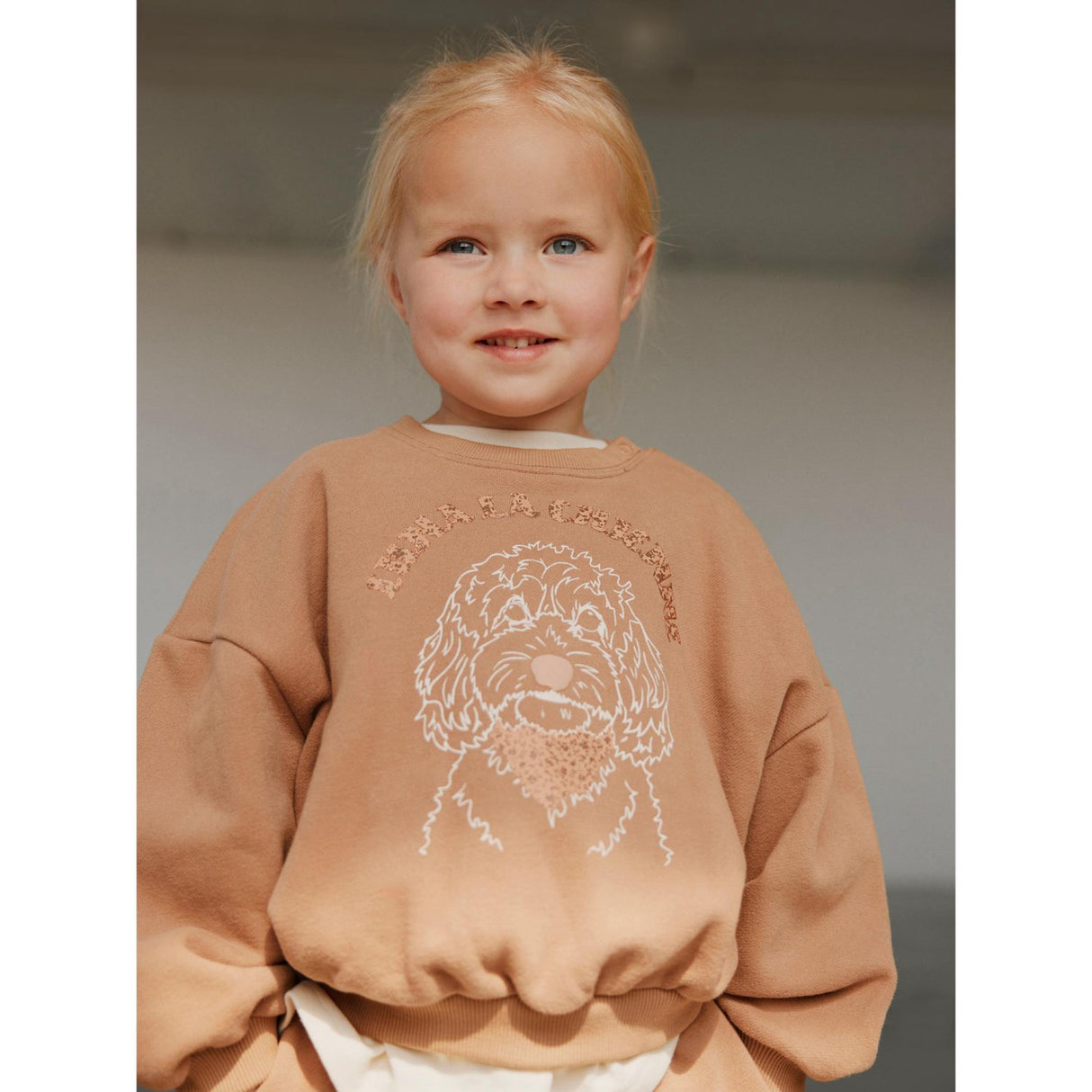 Sofie Schnoor Cashew Brown Sweatshirt