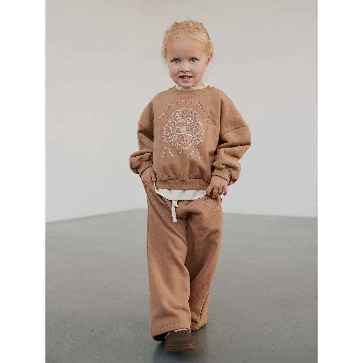 Sofie Schnoor Cashew Brown Sweatshirt