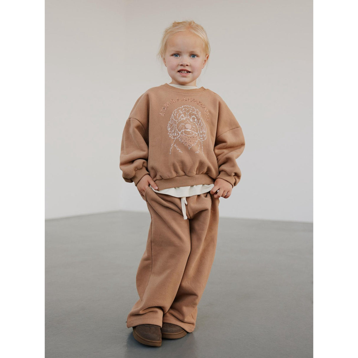 Sofie Schnoor Cashew Brown Sweatshirt