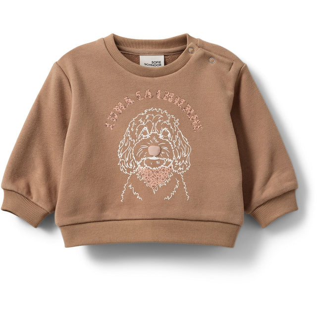 Sofie Schnoor Cashew Brown Sweatshirt