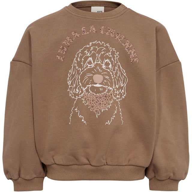 Sofie Schnoor Cashew Brown Sweatshirt