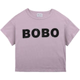 Bobo Choses Pale Mauve Short Sleeve T-Shirt