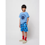 Bobo Choses Light Blue Sun Turquoise T-Shirt