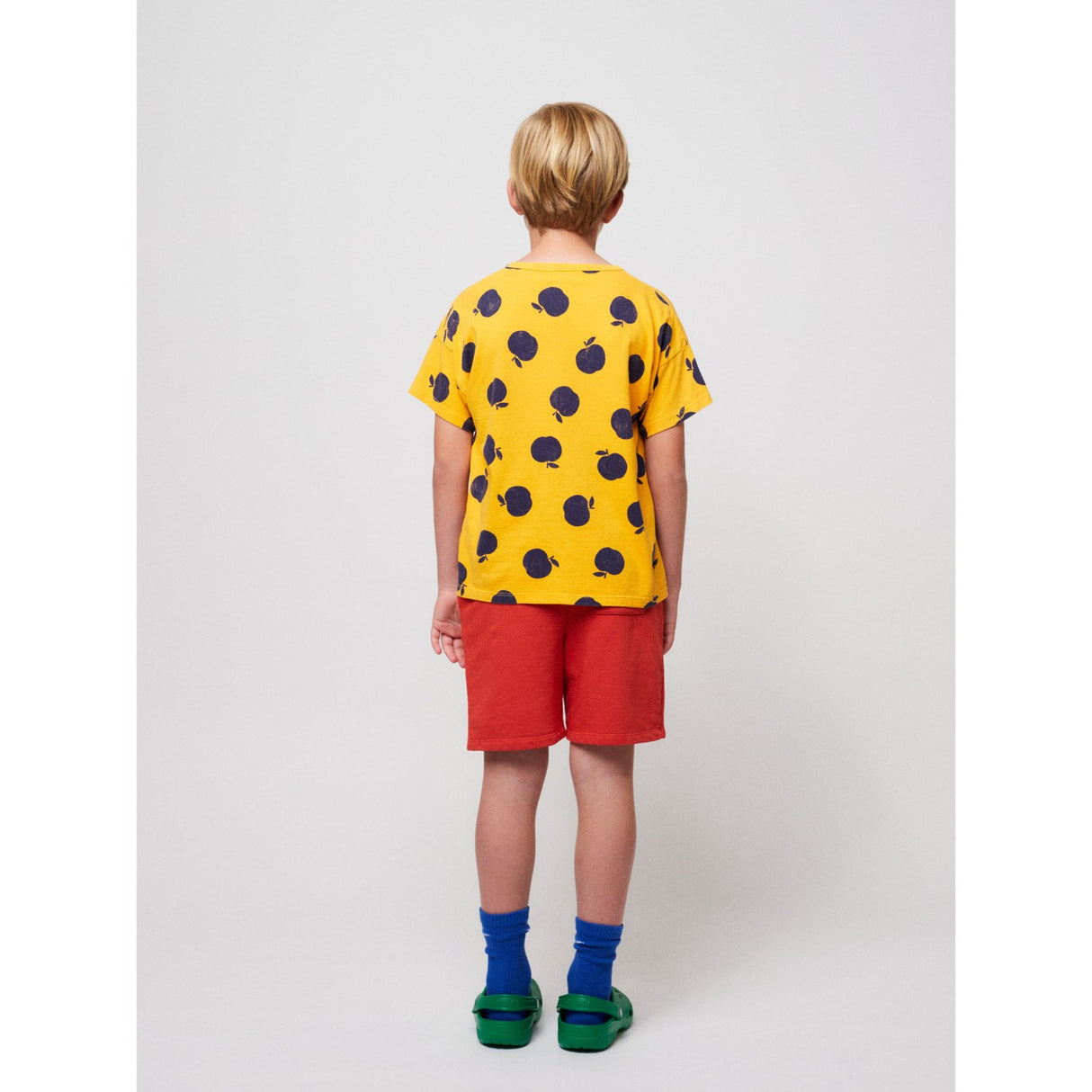 Bobo Choses Light Yellow Poma All Over Yellow T-Shirt