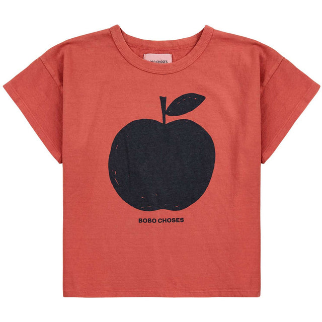 Bobo Choses Red Poma Red T-Shirt