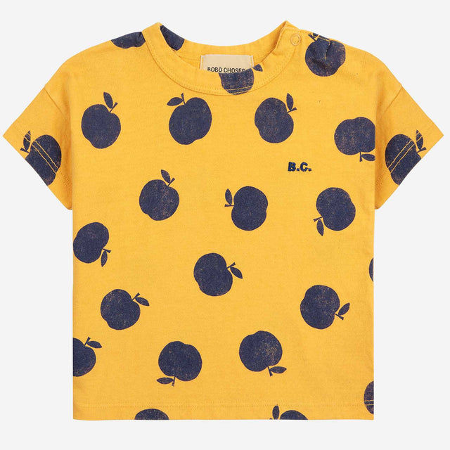 Bobo Choses Yellow Poma All Over Yellow T-Shirt