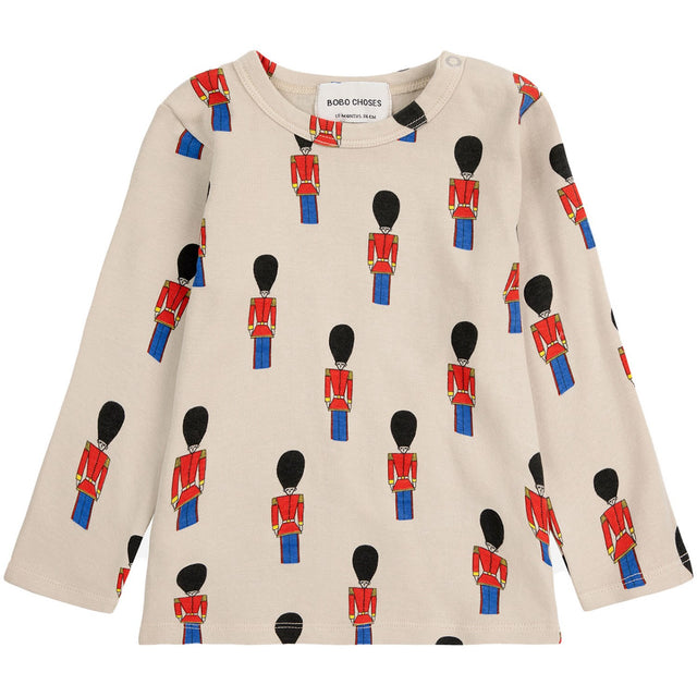 Bobo Choses Offwhite Little Tin Soldiers All Over Tight Bluse