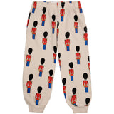 Bobo Choses Light Brown  Little Tin Soldiers All Over Jogging Pants