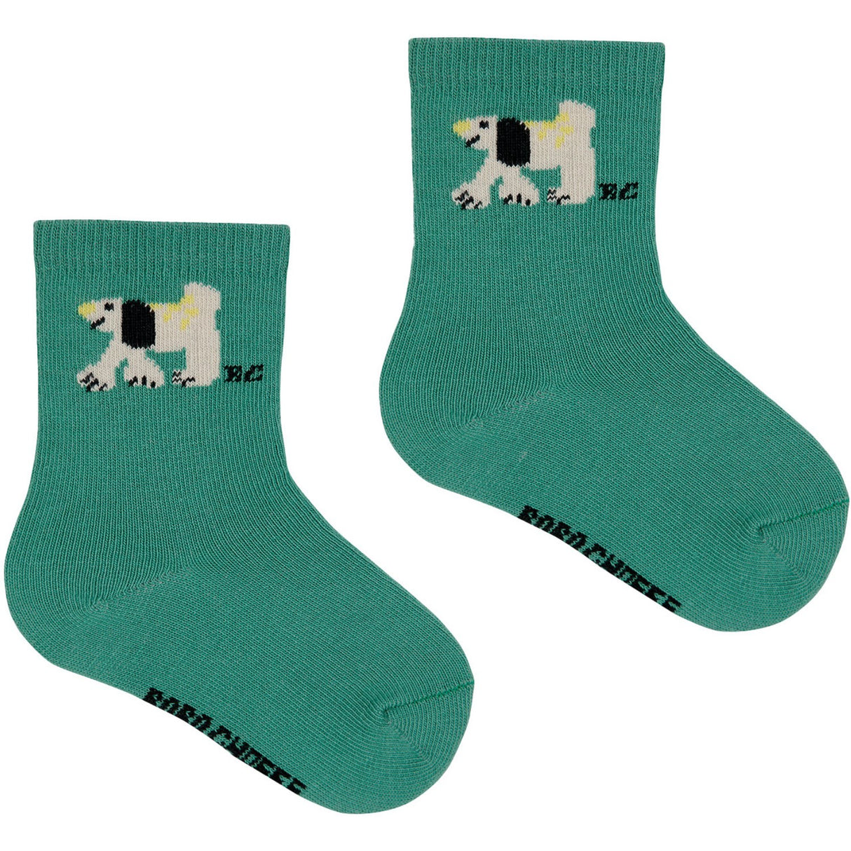 Bobo Choses Green  Fairy Dog Short Socks