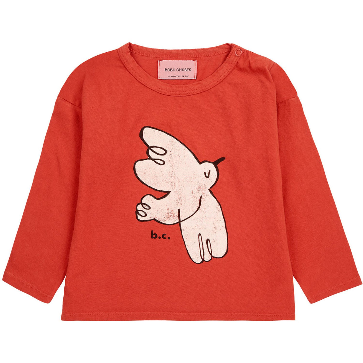 Bobo Choses Red Freedom Bird Bluser