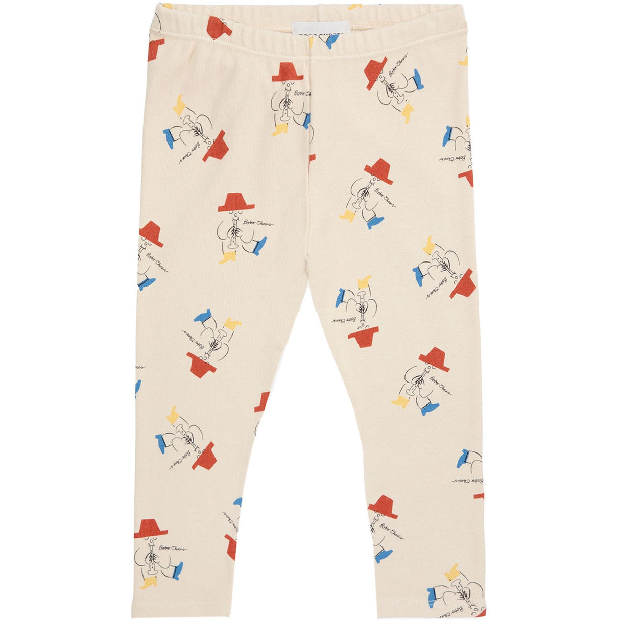 Bobo Choses White  Magic Flute Player  All Over Leggings