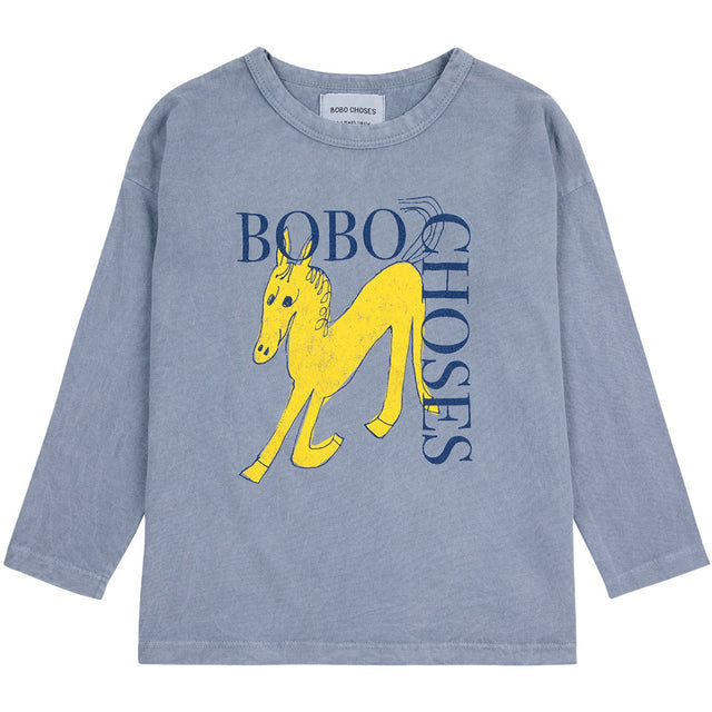 Bobo Choses Grey Wonder Horse Bluse