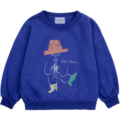 Bobo Choses Blue Magic Flute Player Sweatshirt