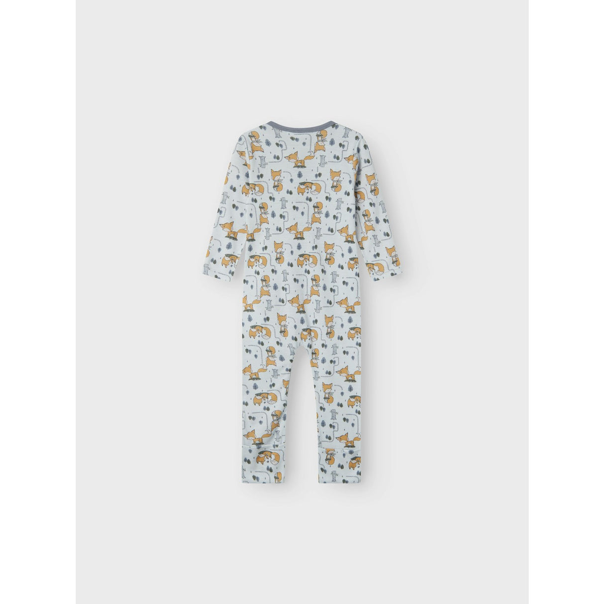 Name It Gray Dawn AOP Willit Wool Onesie 3