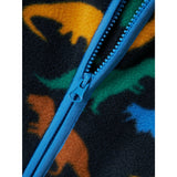 Name It Dark Sapphire Meeko Fleece Jakke AOP